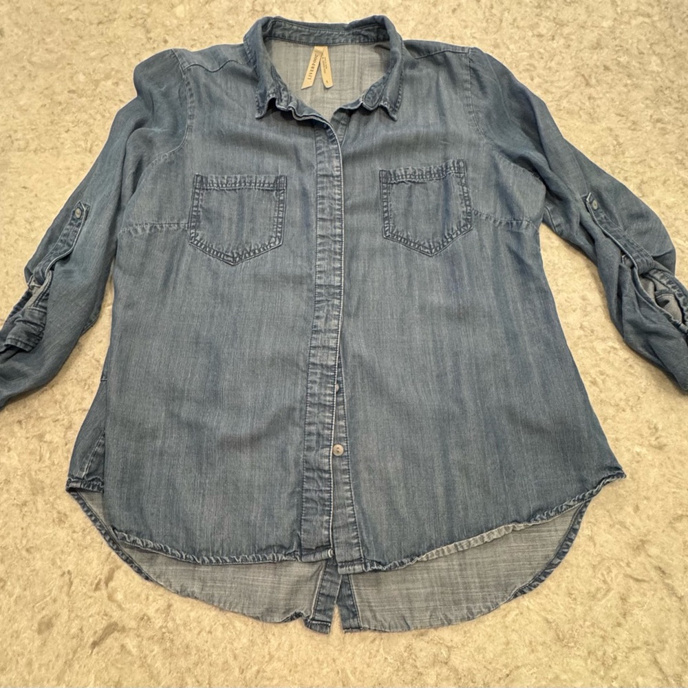 EUC Liverpool Light Blue Denim Shirt
